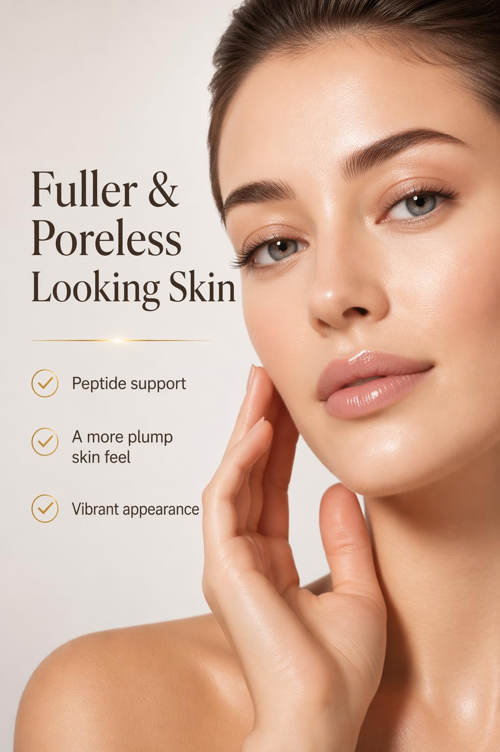 LAPÉRAS Lapéras 10% Matrixyl 3000 Peptides Complex Hyaluronic Acid Age Defense Face Serum, Anti Aging and Deep Wrinkles Moisturizing and Rejuvenating Skin, 30ml