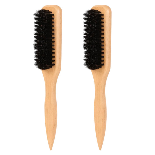 PSFXBM Slick Back Hair Brush for Smoothing Ponytail, Edge Control - Backcombing & Teasing Hairbrush with Wide for Sectioning & Parting,smoothing brush, Teasing Hair Brush for Men Women