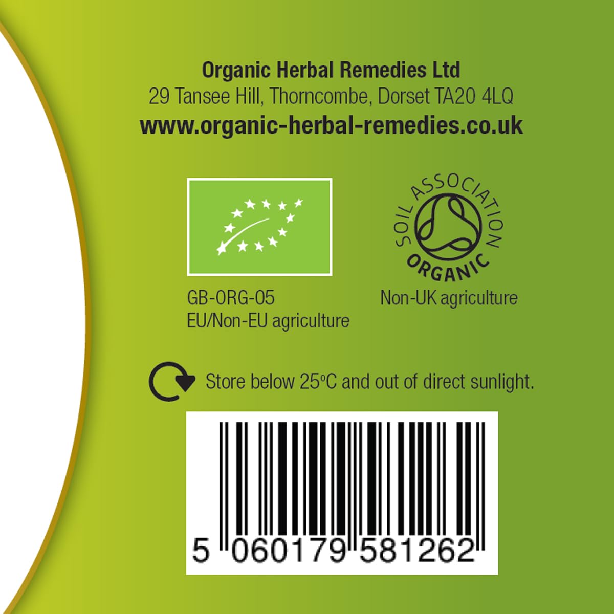 Organic Herbal Remedies 100 ml Thyme Tincture