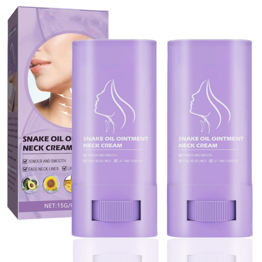 Jinjiar 2PCS Samu Neck Firming Cream,Wak Firming & Lifting Neck Cream,Anti Aging Neck Cream for Sagging and Tighten,Firming Cream for Loose Skin,Ne-ck Tightening Products,Ne-ck Tightening Cream,Ne-ck Firming