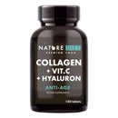 Nature Diet - Collagen with Hyaluronic Acid and Vitamin C, 180 Tablets, 500 mg , Anti Ageing , Hydrolyzed Collagen