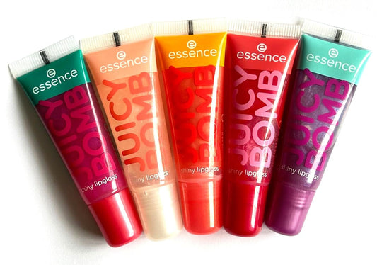 Essence Juicy Bomb Shiny Lipgloss 101/102/103/104/105 Set of 5