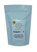 Scripts of Nature Powerful for Anxiety and Low Mood 3 x Adaptogen: Ashwagandha, Rhodiola Rosea & Panax Ginseng