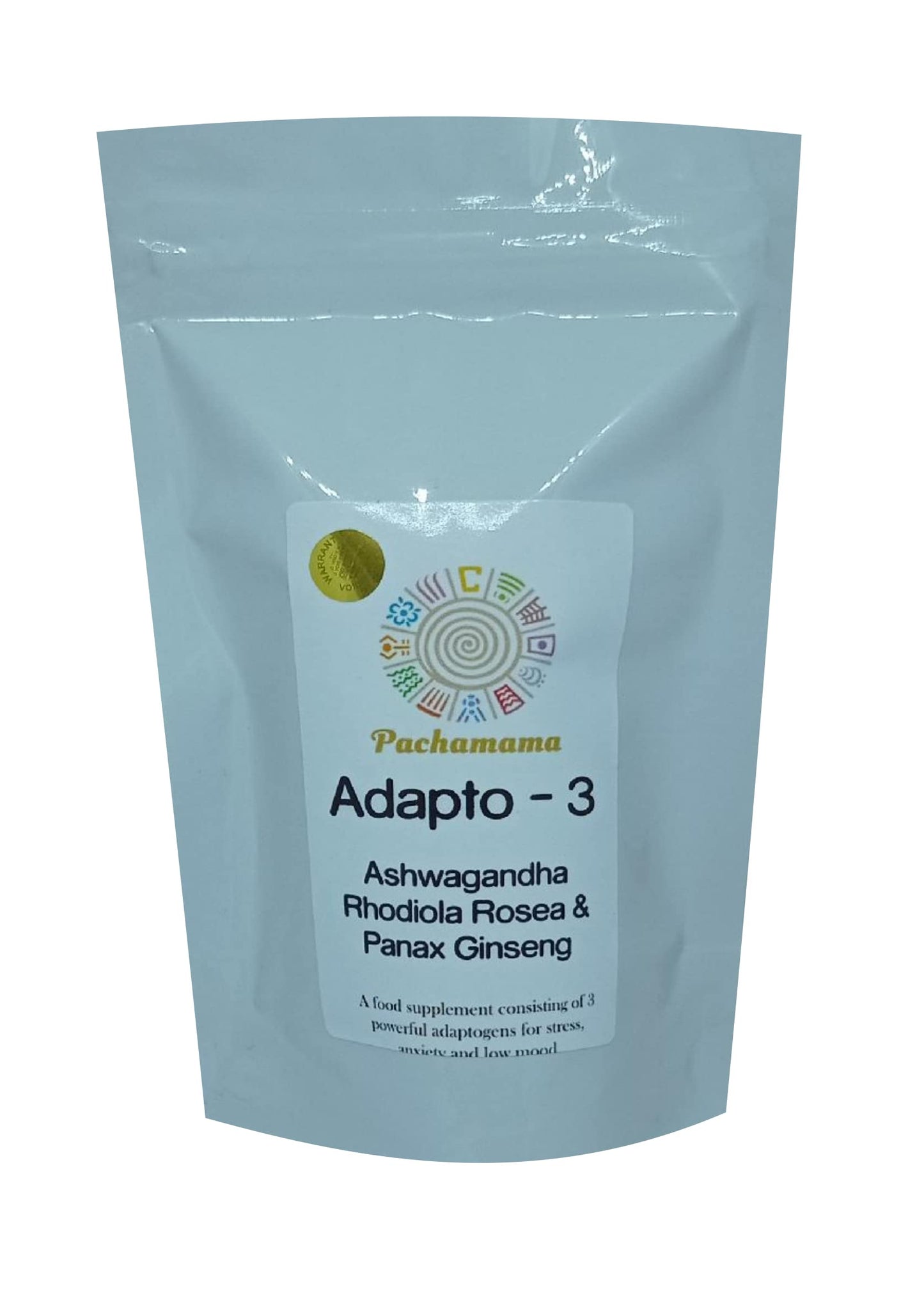 Scripts of Nature Powerful for Anxiety and Low Mood 3 x Adaptogen: Ashwagandha, Rhodiola Rosea & Panax Ginseng