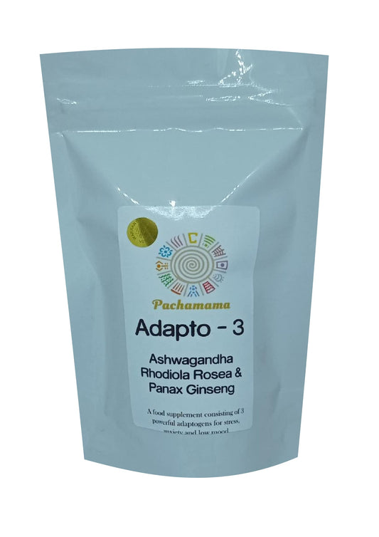 Scripts of Nature Powerful for Anxiety and Low Mood 3 x Adaptogen: Ashwagandha, Rhodiola Rosea & Panax Ginseng