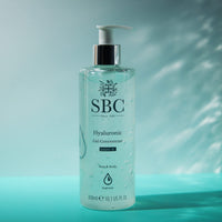 SBC Skincare Hyaluronic Gel Concentrate - 300ml | Hyaluronic Moisturiser For Face And Body | Anti-Ageing Hyaluronic Gel | 20% Hyaluronic Acid | Vegan Friendly Moisturising Gel