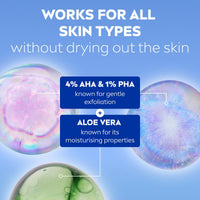 NIVEA Luminous 630 Instant Skin Glow Daily Liquid Exfoliant 100ml, Peeling Face Exfoliator with 4% AHA & 1% PHA, Face Exfoliating Hyperpigmentation Treatment, No Rinse Needed