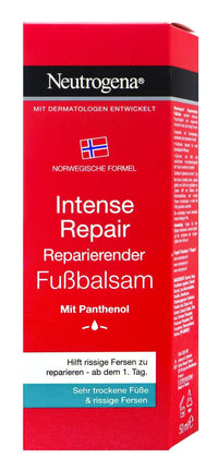 Neutrogena Norwegian Formula Cracked Ointment, Foot Care Ointment for Feet with Glycerin & Panthenol for Cracked, Rough & Dry Feet (3 x 50 ml)