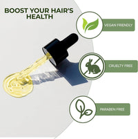 Essican Purelife Hair Growth Oil Twin Pack 100% Natural Hair Oils - 100ml Hair Growth Rosemary Oil, Argan Oil, Coconut Oil, Green Coffee, Vitamin E Oil, Castor Oil, Hair Loss Treatment, Scalp Oil Hair Serum - 2pcs