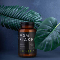KIKI HEALTH KIKI Health Natural MSM Flakes Minerals Capsules - Pure Natural Sulphur for Joints, Skin, Hair & Nails - Gluten-Free & Allergen-Free MSM Supplements - No Additives Easy Formulation - 100 Count