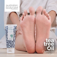 tea tree oil australian bodycare Foot Cream from Australian Bodycare 100ml | Hard Skin Remover for Women & Men | Treatment against Hard, very Dry & Cracked Feet with 10% Urea | Foot Care against Sweaty Feet with Tea Tree Oil