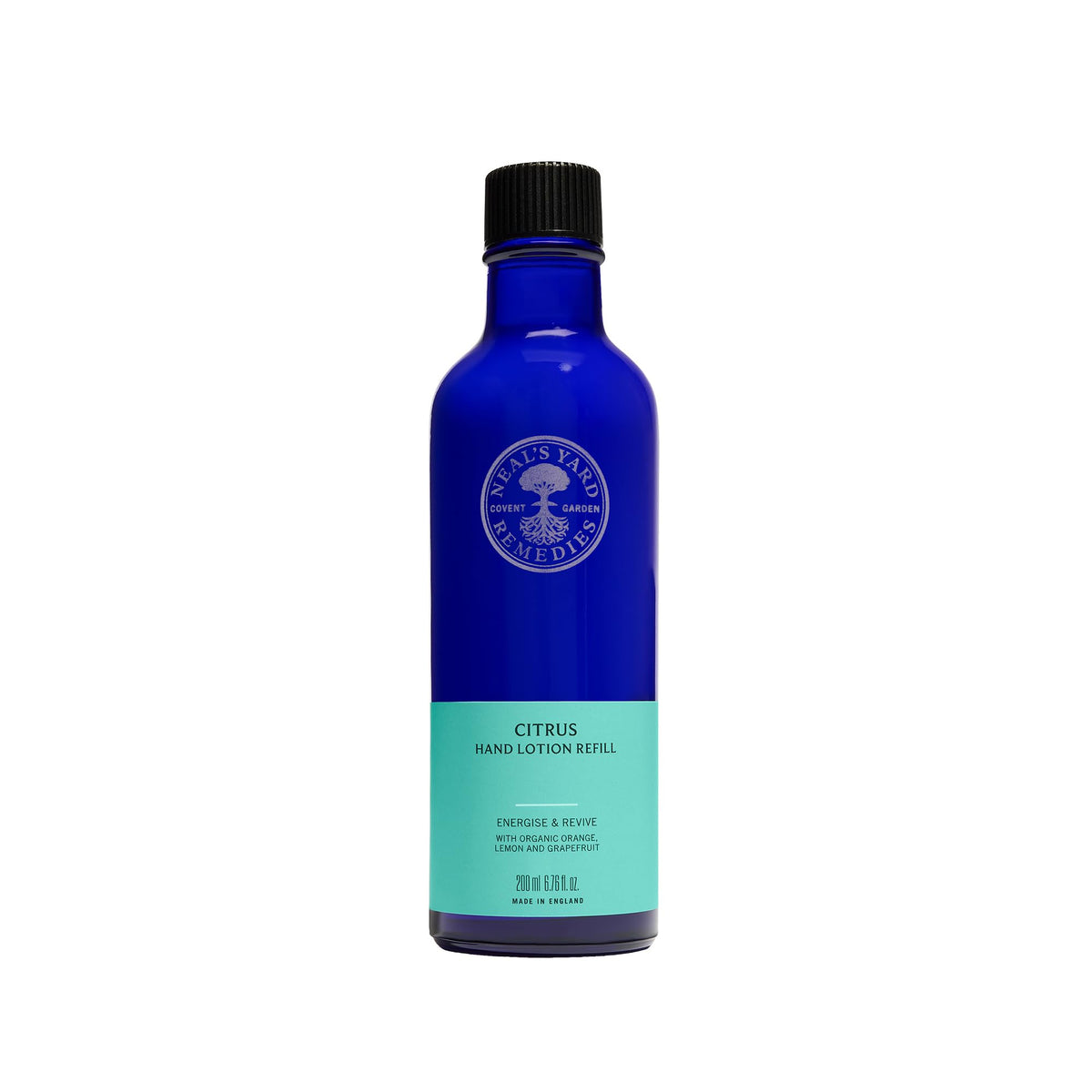 Neal's Yard Remedies Citrus Hand Lotion - Pump or No Pump | Organic Hand Lotion with Orange, Lemon and Grapefruit Essential Oils | Vegan Made with Organic Ingredients | 200ml.