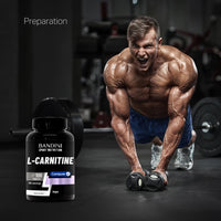 BANDINI Bandini® L-CARNITINE Carnipure® | 100 Vegan Tablets 100 Days | High Strength L Carnitine Tartrate Supplement | Reduces Tiredness & Fatigue | Energy & Metabolism Support | Pre-Workout Formula 1000mg
