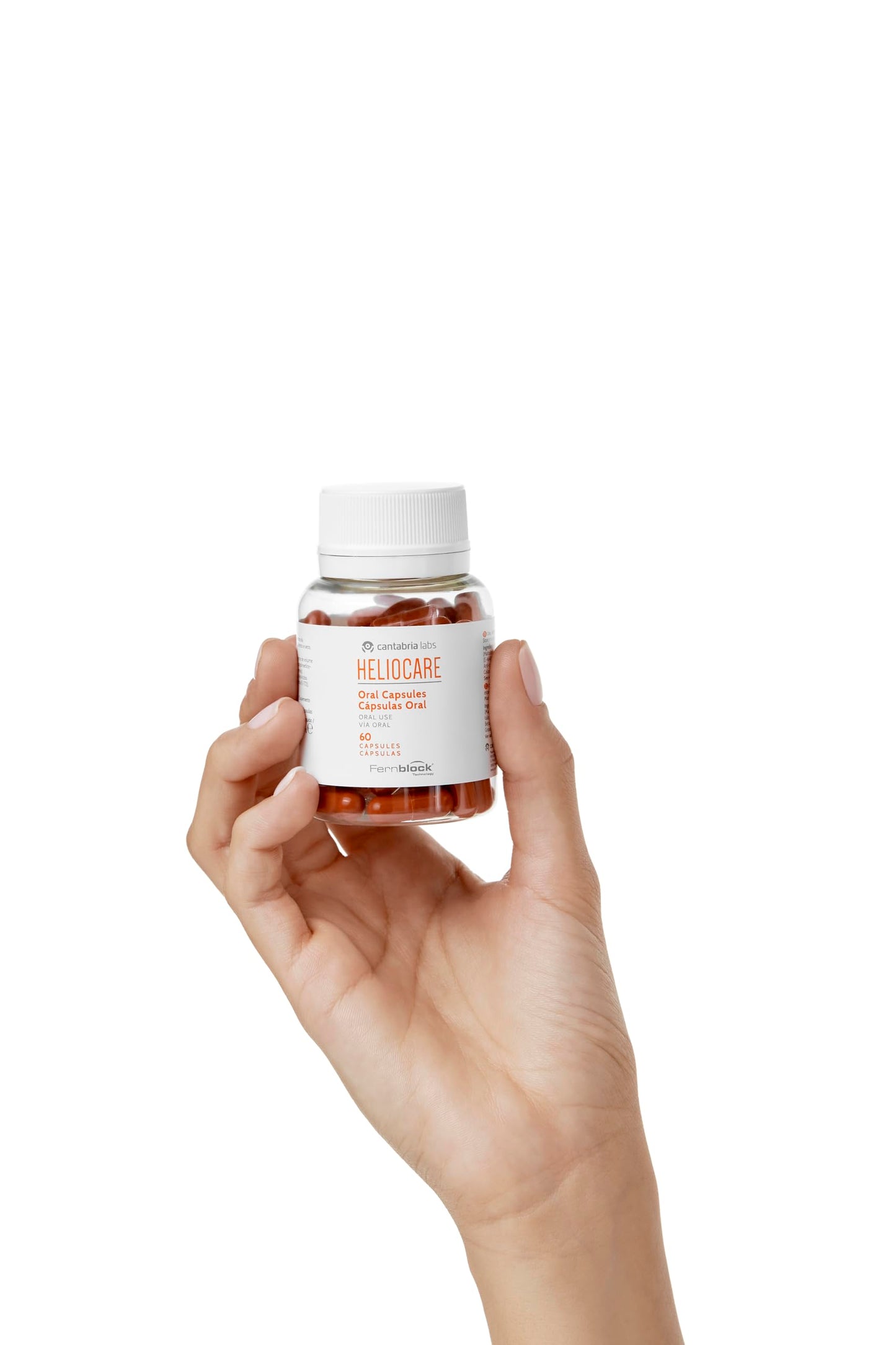 Heliocare Oral Capsules (60 Capsules) Sun Protection Supplements | Extra Protective Skin Care Boost - Prolong Suntan and Prevent Photoageing | Protects Against UVA, UVB, Visible and Infrared Hazards