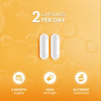 Oxford Organics Vitamin C and Zinc Capsules, 1200mg Vitamin C Boosted with 40mg Zinc & 2mg Copper per Serving | 120 High Strength Vegan Capsules | Balanced VIT C and Zinc Supplements for Women & Men | Made in The UK