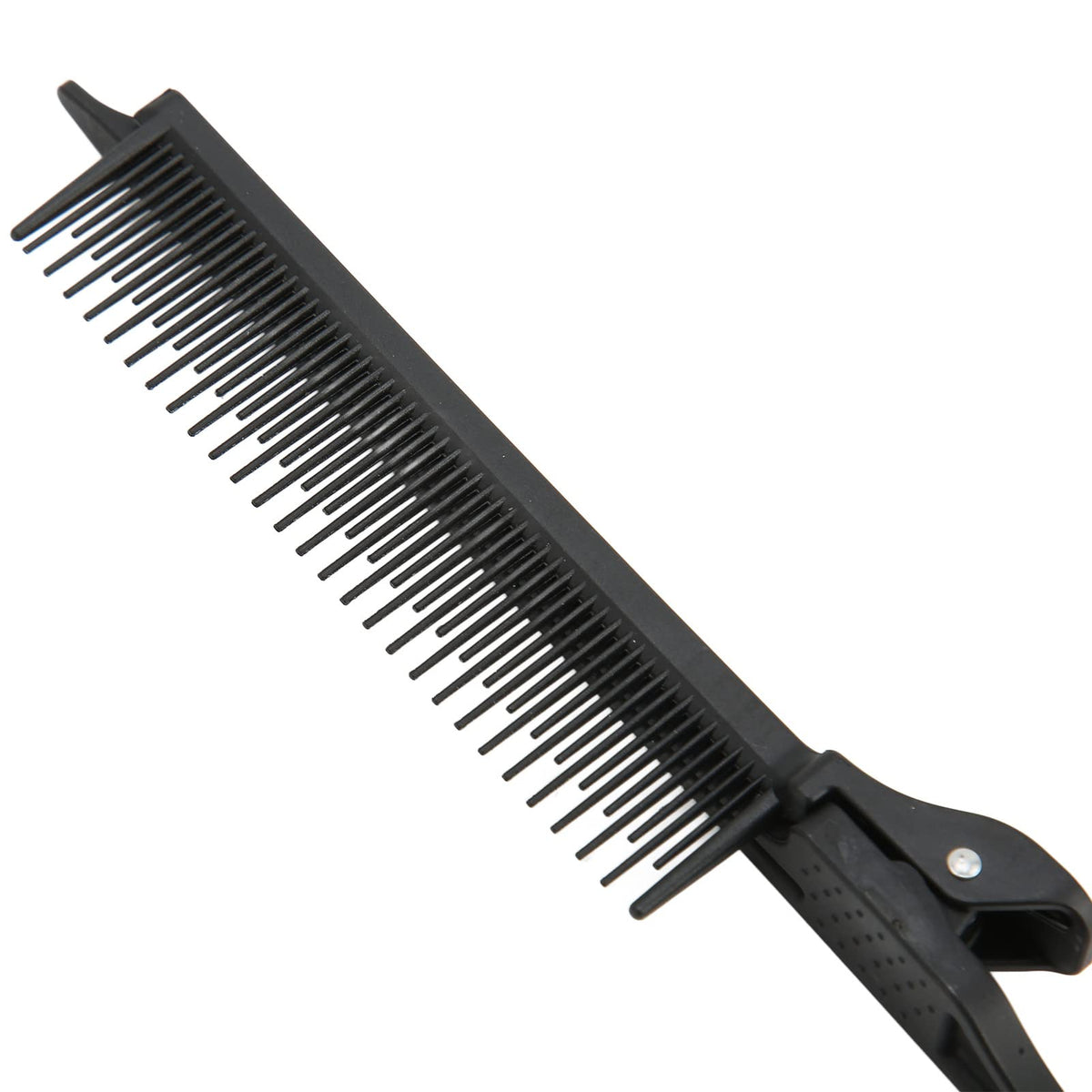 Brrnoo Hair Brush and Comb,Rat Tail Comb Salon Hairdressing Comb Hair Thinning Comb Hair Cutter Comb Rat Tail Teasing Clip Comb Professional Black Hair Salon Plastic Highlighting Comb