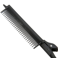 Brrnoo Hair Brush and Comb,Rat Tail Comb Salon Hairdressing Comb Hair Thinning Comb Hair Cutter Comb Rat Tail Teasing Clip Comb Professional Black Hair Salon Plastic Highlighting Comb