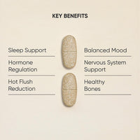 Nutri Advanced - MegaMag PeriMeno - Perimenopause Support with Magnesium Glycinate, Sage, Ashwagandha and Saffron - 60 Tablets