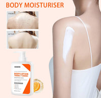 Trendyfave Turmeric Body Lotion, Body Moisturiser With Turmeric And Vitamin C, Remove Dark Spots, Moisturizing Body Lotion for Dry Skin, Body Skin Care Smooth Skin, Large-capacity 200ml