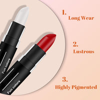 Generic 3 Pack Sweat-Proof Face Paint Sticks – Red, White & Black Skull Clown Makeup for Halloween, SFX Cosplay, Goth Looks, Safe for Lips & Eyes, Long-Lasting England Flag Colors