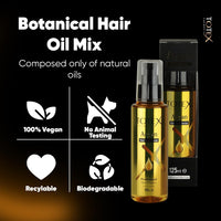 Totex Hair Argan Serum Oil 3x125ml | Hair Repair & Growth Treatment | Anti Frizz & Split Ends Control | Heat Protectant Smoothing Oil | Deep Hydration & Shine for Dry Damaged Hair