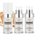 SHEBEEDO Color Changing Foundation,Seamless Tone-Matching,Long-Lasting Hydration Nourishment, Liquid Makeup Base Nude Face Cover Concealer Cream, Warm Skin Tone Moisturizing Cover, 30 mL(2Pcs)