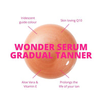 Skinny Tan Tan & Tone Wonder Serum - Streak Free Gradual Fake Tan, Buildable Fake Tan with Youth Boosting Q10 & Vitamin E, Vegan & Cruelty Free Skincare - 200ml