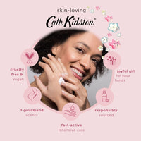 Cath Kidston Hand Cream 3x 30ml, Shea Butter, 3 Fragrances, Hand Care Moisturiser, Pocket and Travel Size, Vegan and Cruelty Friendly, Beauty Gift For Her, Blossom Birds Collection