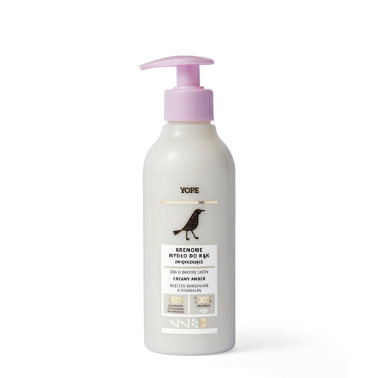 Yope YOPE Liquid Hand Wash Moisturising | 98% Natural Ingredients | Neutral PH |CREAMY AMBER 300 ML