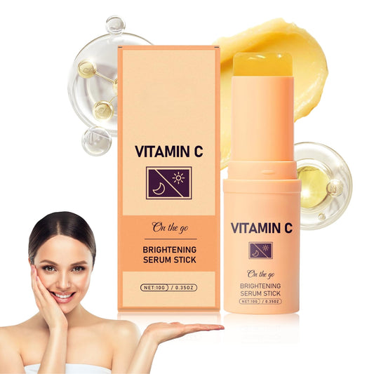 Cureluxe Vitamin C Eye Cream Stick - Vitamin V Serum Stick - Vitamin C Serum for Face Korean - Dark Spot Remover - Brightening Serums for Women - Reduce Fine Lines & Wrinkles