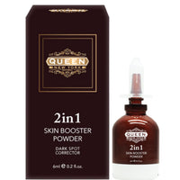 QUEEN NATURAL NEW YORK QUEEN 2in1 Skin Booster Powder-Naturally Radiant Skin, Soft and Smooth. Revealing Strong and Healthy Skin.