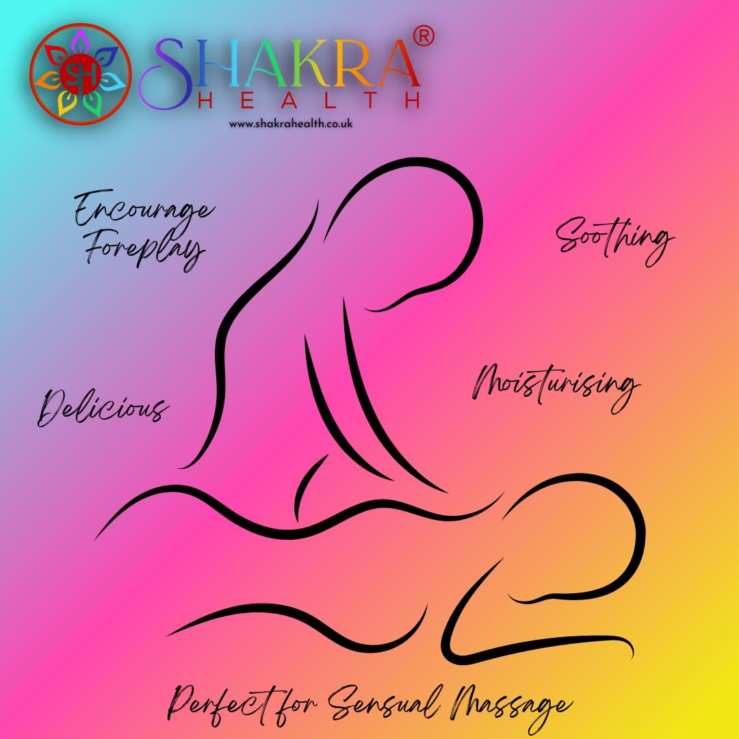 SH SHAKRA HEALTH Yoni Oil Cherry 30ml Body Massage Oil: Moisturise & Balance PH, Intimate Feminine Scent, Natural Hygeine & Fresh Smell. Vegan, Organic