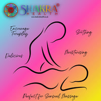 SH SHAKRA HEALTH Yoni Oil Cherry 30ml Body Massage Oil: Moisturise & Balance PH, Intimate Feminine Scent, Natural Hygeine & Fresh Smell. Vegan, Organic