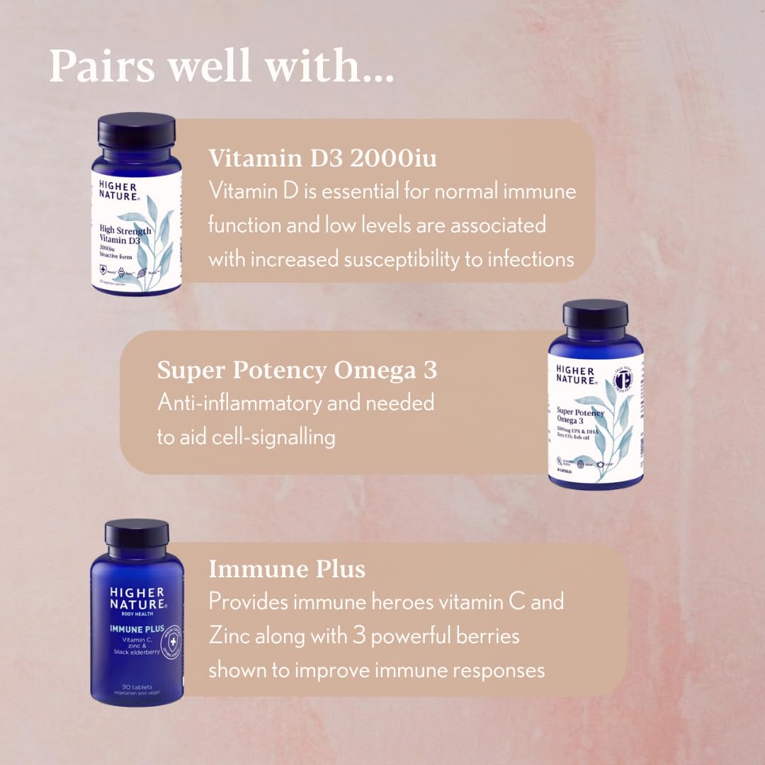 HIGHER NATURE Higher Nature - Pro-Easy - Multi-Strain Live Bacteria Powder - Probiotics for Gut Health - Suitable for The Whole Family - 90g Powder