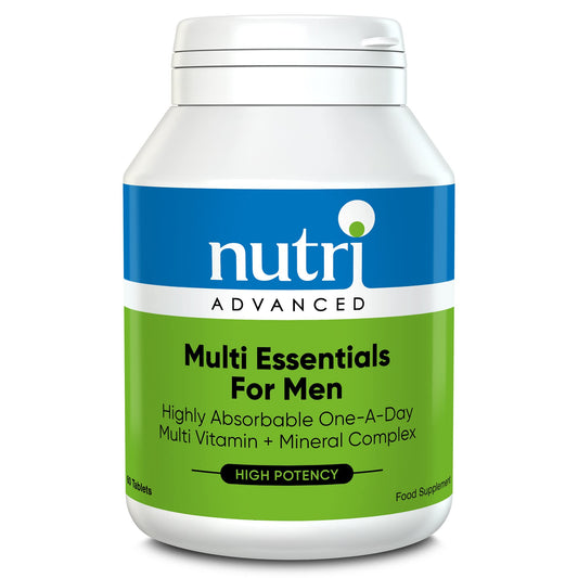 Nutri Advanced - Multi Essentials for Men Multivitamin - Vegetarian and Vegan - 60 Tablets