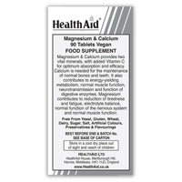 HealthAid Magnesium & Calcium - 90 Tablets