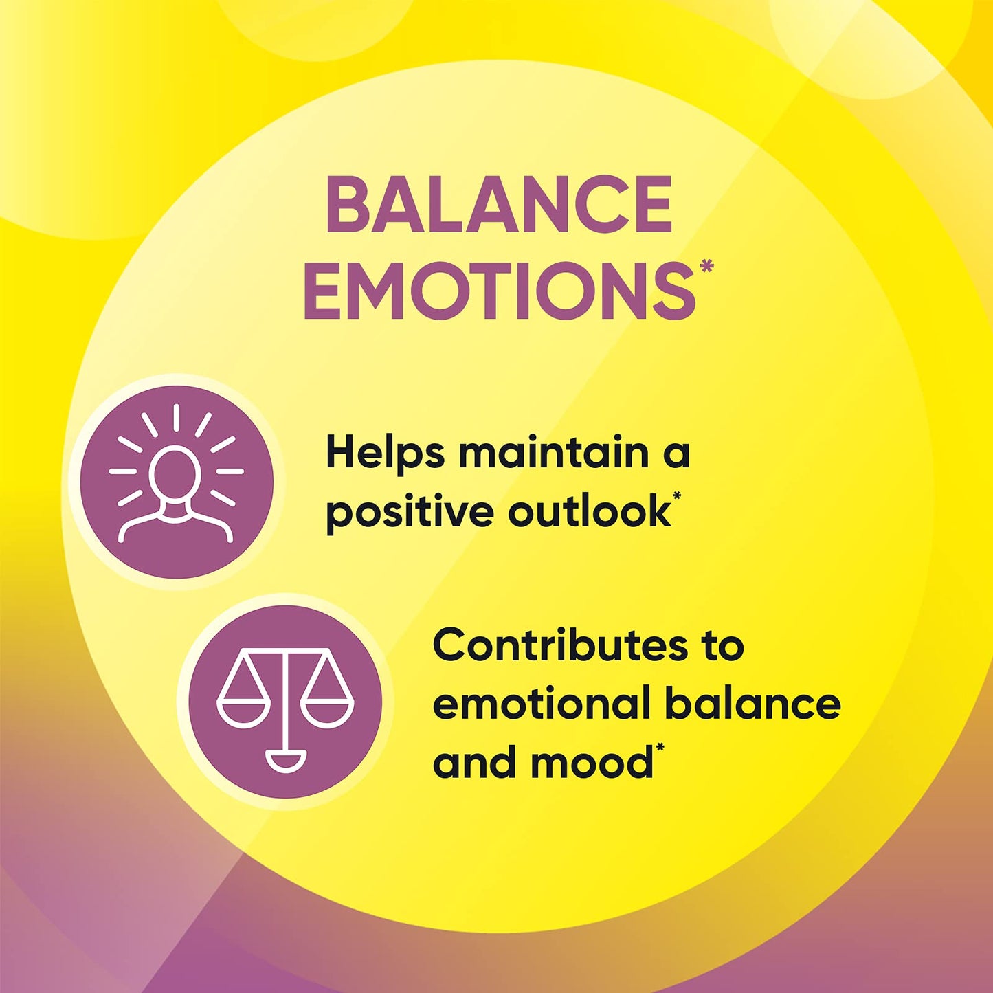 Rescue Balance and Positivity Capsules (30 Day Supply) Saffron, B5 B12 Vitamins, Flower Essences, Vegan Mood Enhancer Capsules for Emotional Balance and Busy Days