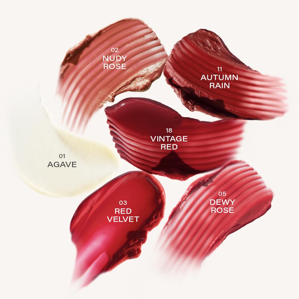 Melixir Vegan Lip Butter (12 Colors), Hydrating Tinted Lip Balm Stick, Petrolatum-Free, Plant-Based Korean Lip Care, Moisturizes Dry Lips With Shea Butter, Sheer & Natural Finish - #12 Caramel