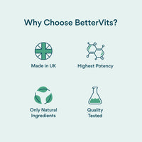 Bettervits Kids Chewable Probiotic | 10B CFU | 10-16 Year Olds | Includes Prebiotic | For Gut Health, Immunity & More