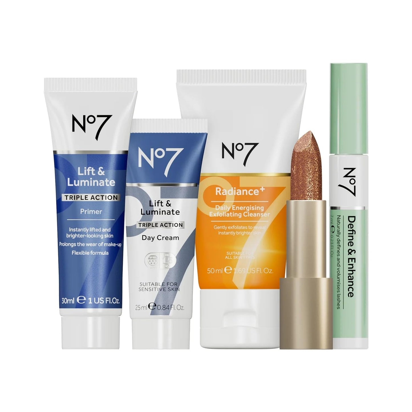 No7 Best Kept Secrets 5 Piece Skincare & Cosmetic Gift Set