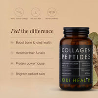 KIKI HEALTH KIKI Health Bovine Collagen Peptides Capsules | 100% Hydrolyzed Supplement for Healthy Skin, Nails, Hair, Bones & Joints | Pure Unflavored Paleo & Keto-Friendly Supplements – 150 Vegicaps