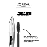 L'Oreal Paris False Lash Bambi Mascara Black, 8.9 ml (Pack of 1)