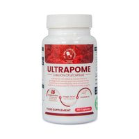 The Good Vitamin Company Ultrapome: 30 Vegetarian Capsules, Pomegranates + Live Cultures/Microbiome, Ellagitannins, Urolithin A Supplement, Cellular Health Complex for Mitochondrial Health, Mitophagy, Energy Support