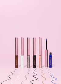 Makeup Revolution, Super Flick Liquid Eyeliner, Highly Pigmented, Brown, 2.4 ml