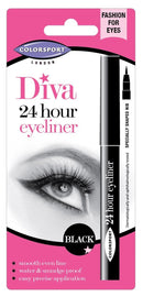 COLORSPORT DIVA 24 HOUR EYELINER Black
