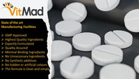 Vitmad Turmeric Curcumin Ginger Black Pepper 120 Tablets 95% Curcuminoids - Naturally Reduces Inflammation