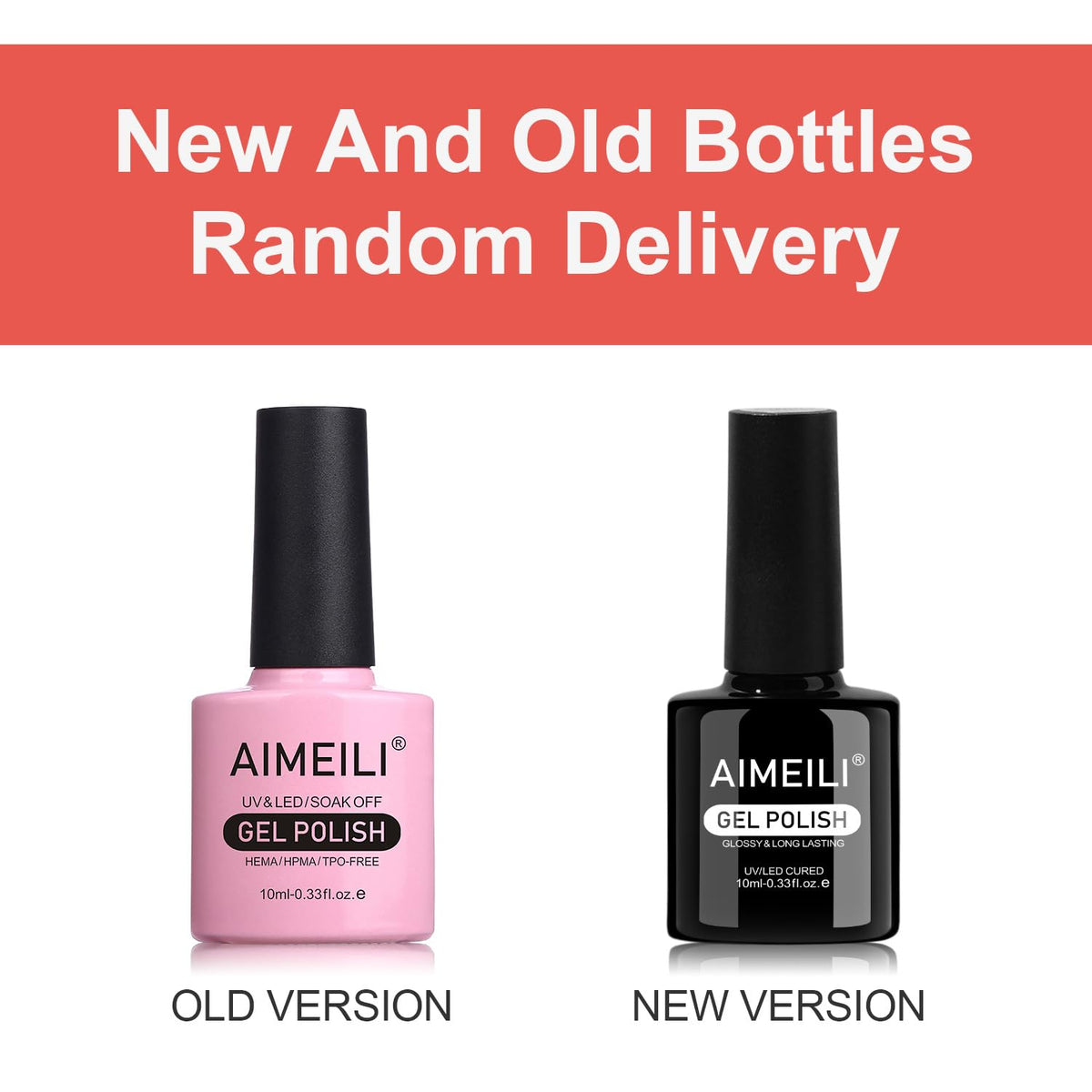 AIMEILI Gel Nail Polish, White Gel Polish UV LED Gel Varnish Nail Art Manicure Pedicure for Salon & Home - Long Lasting & Easy to Apply (011) 10ml