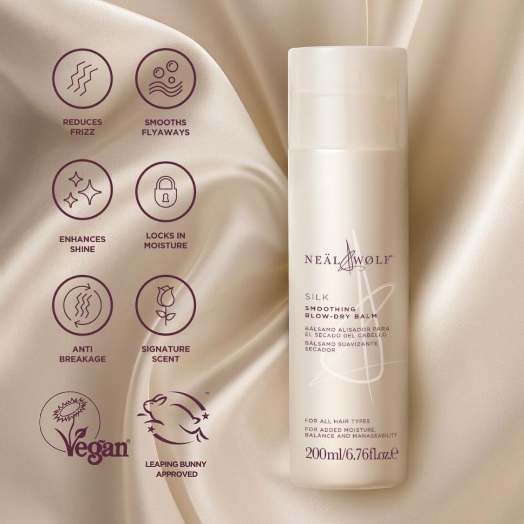 Neal & Wolf Silk Smoothing Blow Dry Balm by Neal & Wolf