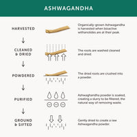 Ashwagandha – Together Health – 100% Organic Certified Ashwagandha Roots – High Concentration, Full Spectrum Extract – Vegan Friendly – Made in The UK – 90 Vegecaps - Pack of 3