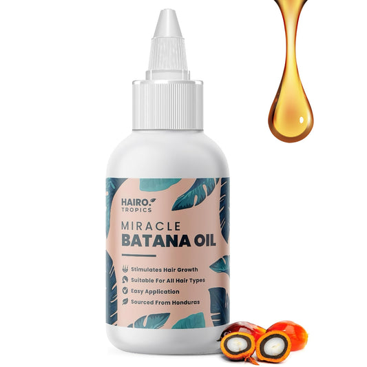 HAIR O Miracle Organic Batana Oil for Hair Growth by HAIRO TROPICS | Contains 100% Organic Batana Oil with Vitamin E | 100ml with Easy Applicator Bottle